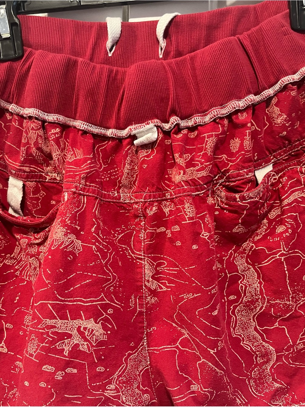 Anthropologie Base Weight Daily Practice Shorts Asian Toile - Picture 7 of 11